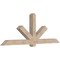 Ekena Millwork Kennewick Smooth Timber Gable Bracket, Douglas Fir, 96"W x 36"H x 5 1/2"D x 5 1/2"F, 9/12 Pitch GBW096X36X0606KEN00SDF - alternate 5